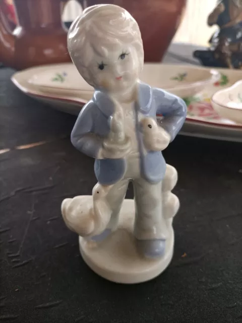 Porcelain French Boy Figurine