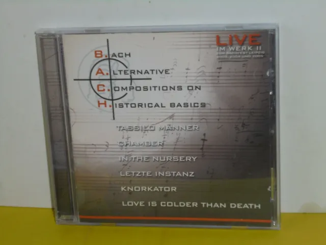 Cd - Bach Alternative Compositions Of Historical Basics -Letzte Instanz, Chamber