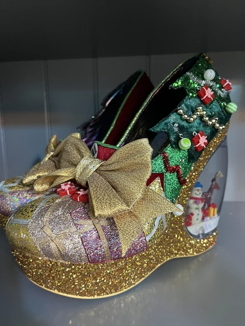 Irregular choice santa's globe shop