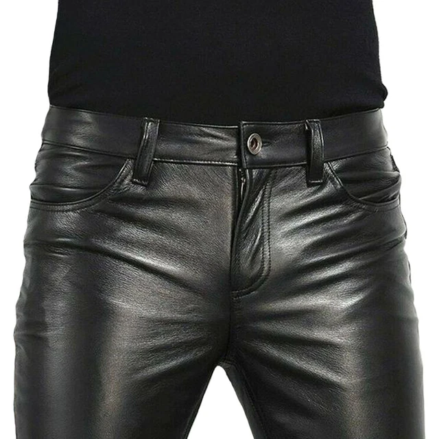 Jeans sales pelle uomo
