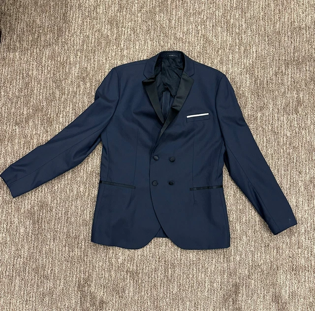 NEW Selected Homme Double breasted BLAZER mens size 44L Outwear Jacket suit asos