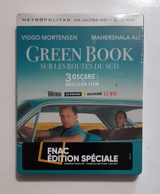 BD-UHD 4k + Blu-ray - Steelbook : THE GREEN BOOK - Ed. FNAC - Neuf