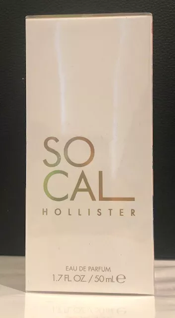 Hollister So Cal Eau De Parfum Womens (1.7 fl.oz./ 50 ml.) NEW SEALED IN BOX
