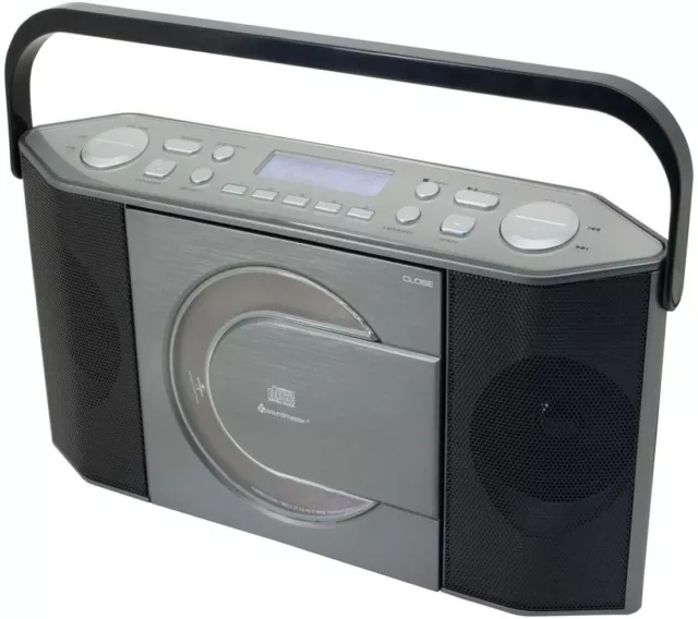 Soundmaster RCD1770AN DAB und UKW Digitalradio mit CD/MP3 Spieler