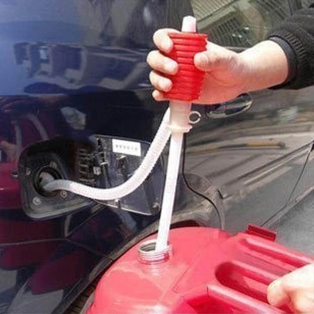 Tuyau d'eau de voiture 1 pièce pompe siphon à essence manuel siphon plastique