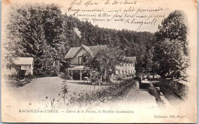 61 BAGNOLES DE L'ORNE Carte postale ancienne /REF -VP1303
