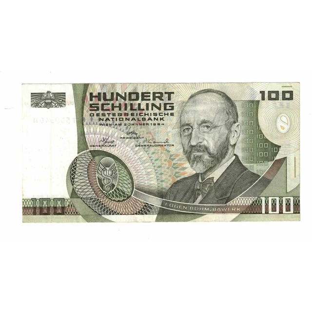 [#332653] Banknote, Austria, 100 Schilling, 1984, 1984-01-02, KM:150, AU
