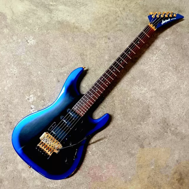 Aria Pro II Superstrat Vintage 80s Japan SSH Floyd Rose E-Gitarre