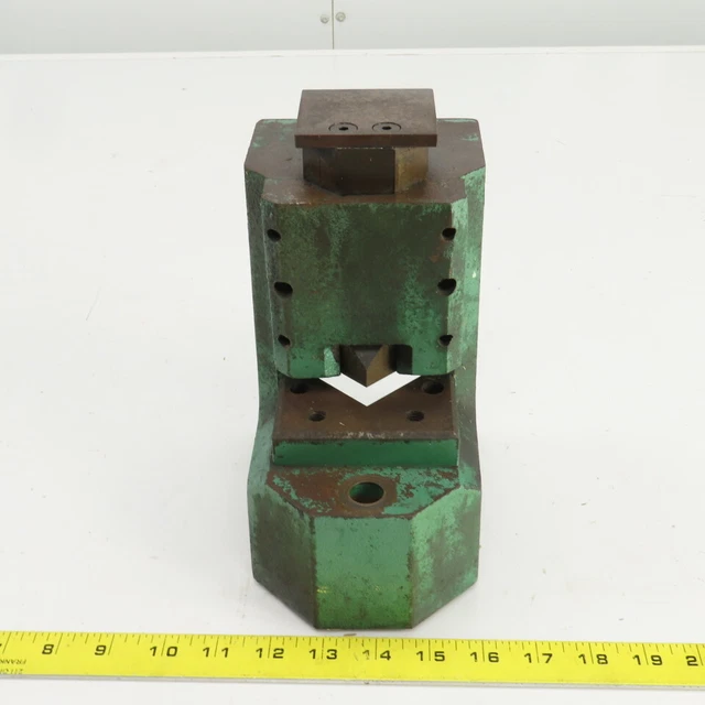 UniPunch 9110 A Series Vee Notching Unit Die Shoe 1" Depth 4-3/4" Holder Width