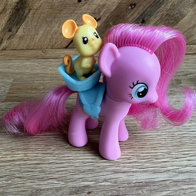 MY LITTLE PONY FIM Pinkie Pie & Mouse Playset G4 Hasbro Excellent £13. ...