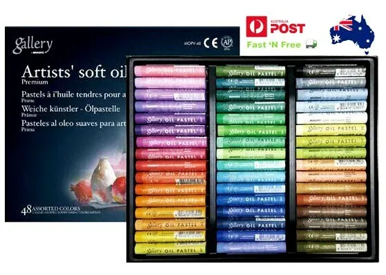 Mungyo Gallery Soft Oil Pastels Set of 48 - Assorted Colors