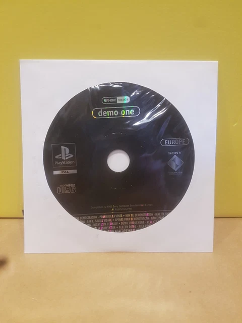 CD Démo PlayStation 1 - Registration Demo 01 - PAL SCED-00637