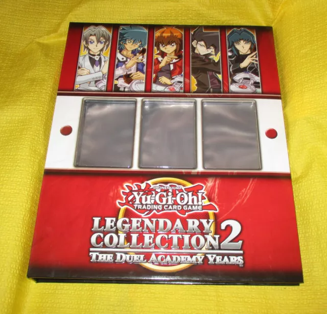 Classeur de cartes Yu-Gi-Oh ! Legendary Collection 2 – Vide