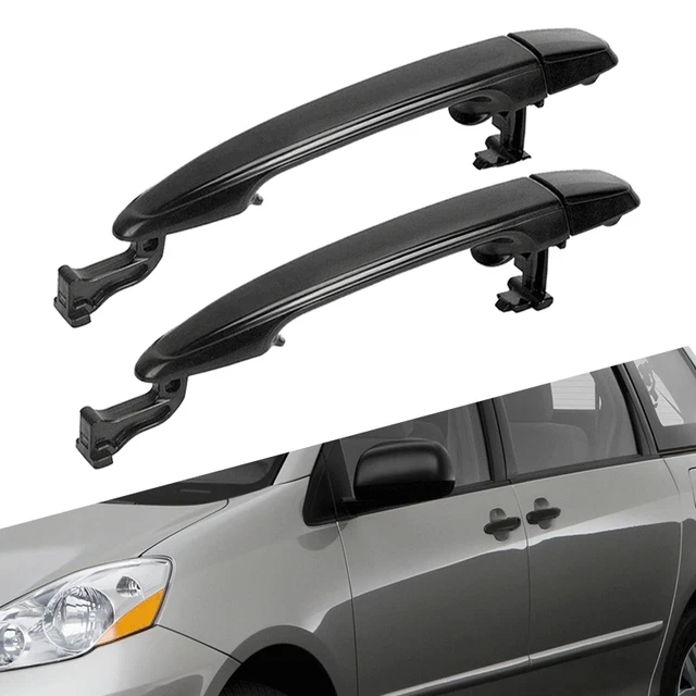 2x For Toyota Sienna 2004-10 Rear Left Right Sliding Door Handle 69213-08020 New