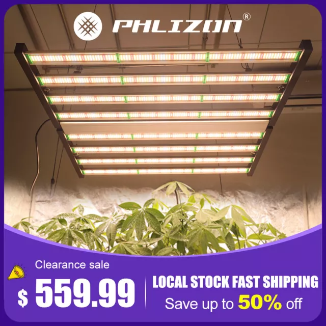 1000W LED Grow Light Indoor Veg Growing Bloom Flower Full Spectrum Hydroponic