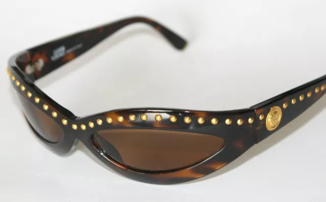 VERSACE Vintage Stud Occhiali da Sole Mod. 440/M col. 649 Nuovo di zecca - top - quasi nuovo di zecca