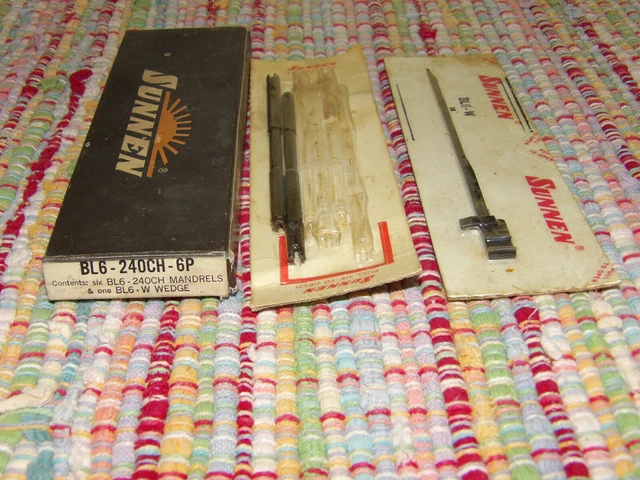 2 Pack Sunnen New BL6  240 CH  Mandrel with Wedge, Hardened
