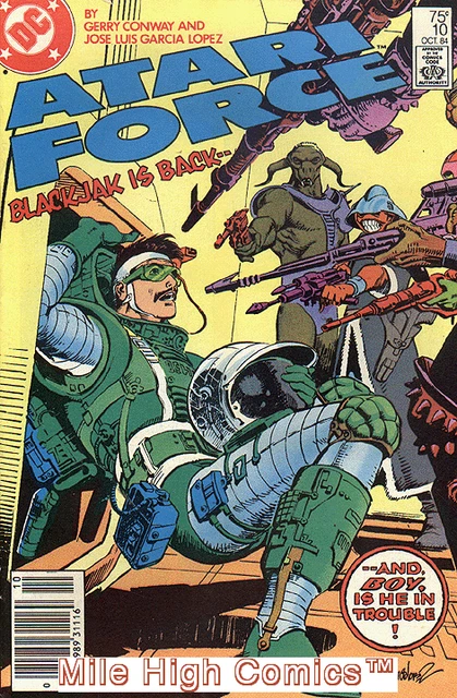ATARI FORCE (1984 Series) #10 NEWSSTAND Very Fine Comics Book