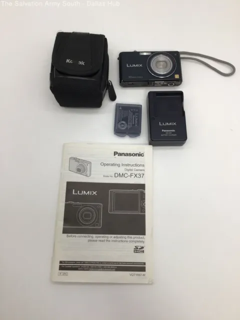 Panasonic Lumix DMC-FX37 Digital Compact 10MP Camera