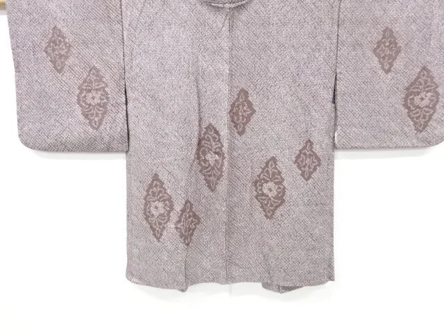 6809309: Japanese Kimono / Antique Haori / All Shibori / Abstract Pattern