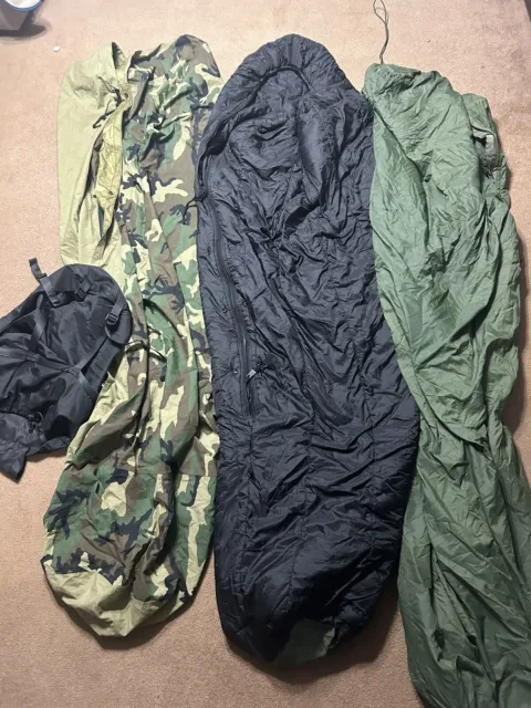 Us Army Issue 4 Piece Modular Sleeping Bag System