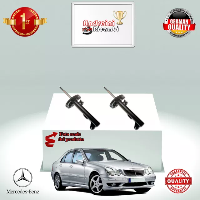 Kit 2 Ammortizzatori Anteriori Mercedes S203 C 240 125Kw Dal 2003 Dsb170G