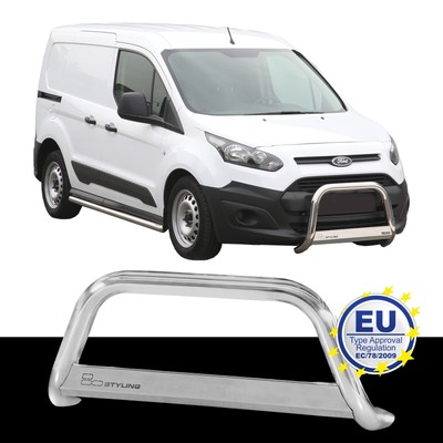 ATN Cromo IN Acciaio Inox Telaio Profilo Fari Fendinebbia per Ford Transit Da 2014 