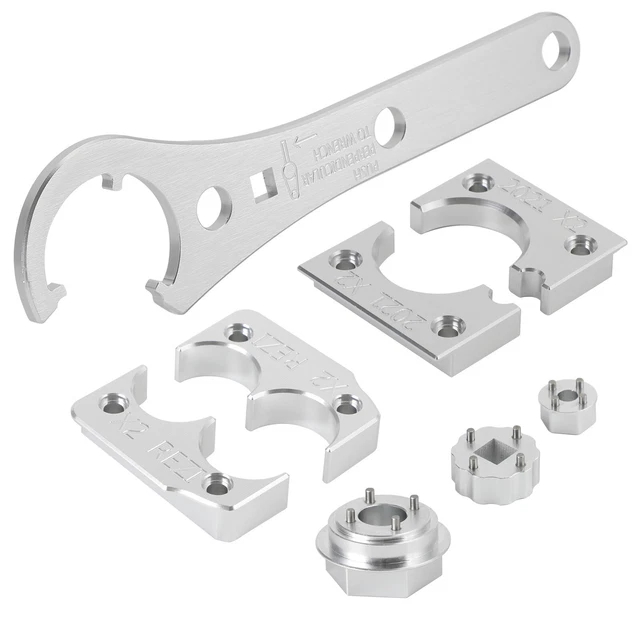 FLOAT SHOCK REBUILD Tool Kit Vise Clamp+Sealhead+4 pin Sockets For 2021 Fox X2 E £98.03