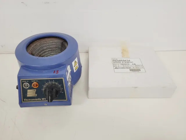 Electrothermal Electromantle MV 100-250ml Heating Mantle with Spare Element Lab