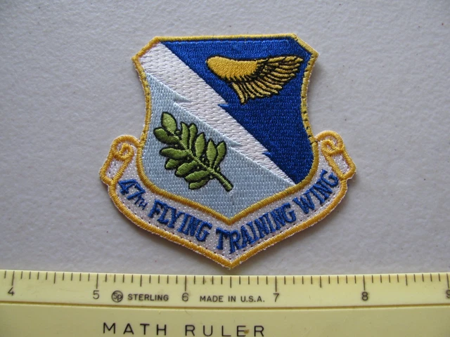 OLDER USAF 47TH Flying Training Wing Colored Uniform Patch Nice 13.31