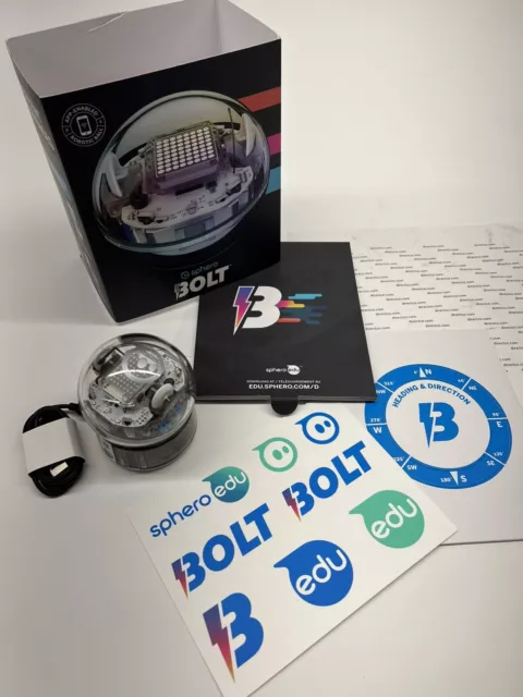 Sphero BOLT K002: App Enabled Robot Ball with Charger WITHOUT BOX