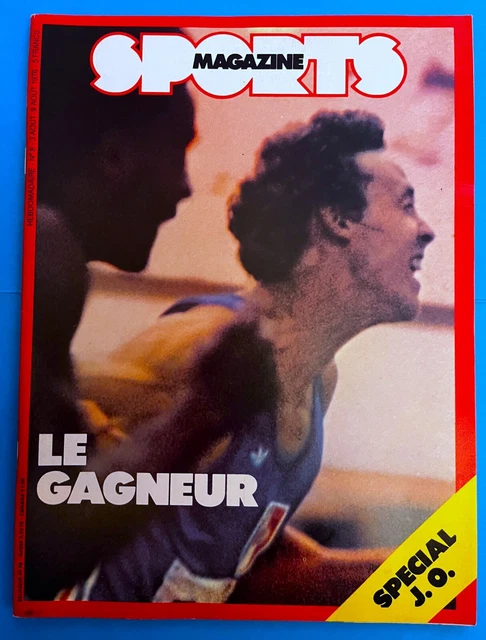 LE PELERIN 18 JUILLET 1976 JEUX OLYMPIQUES MONTREAL 76 // COUV GUY DRUT | eBay