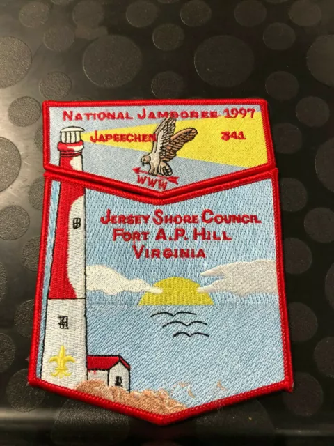 Oa Japeechen Lodge 341 1997 National Jamboree Two Piece Set