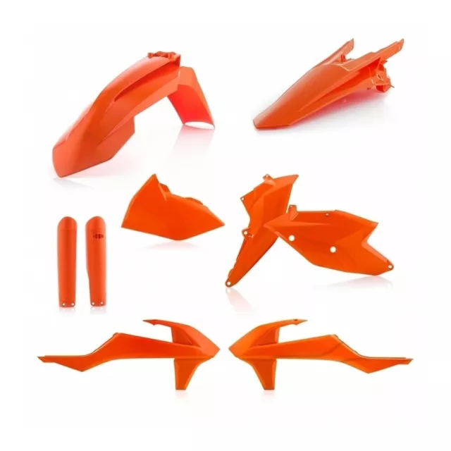 Acerbis FULL Plastiksatz Kit EXC/EXC-F 17 orange 2 Plastik-Set Plastikkit