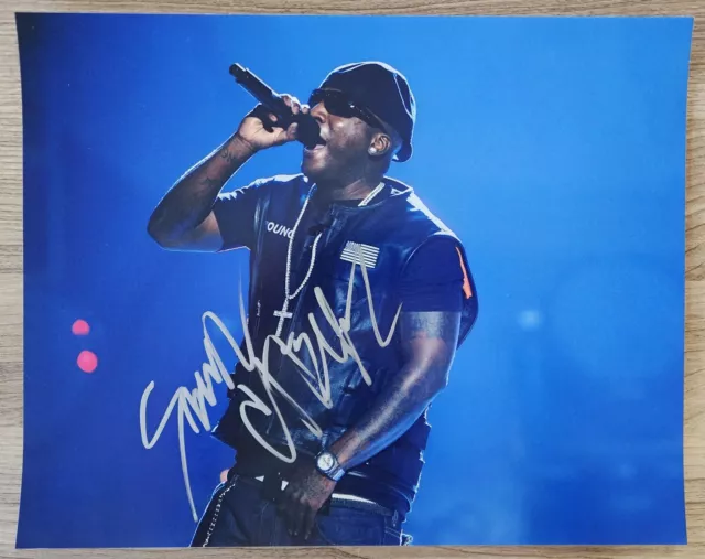 Young Jeezy Signed 11x14 Photo Rap Hip Hop LEGEND RAD