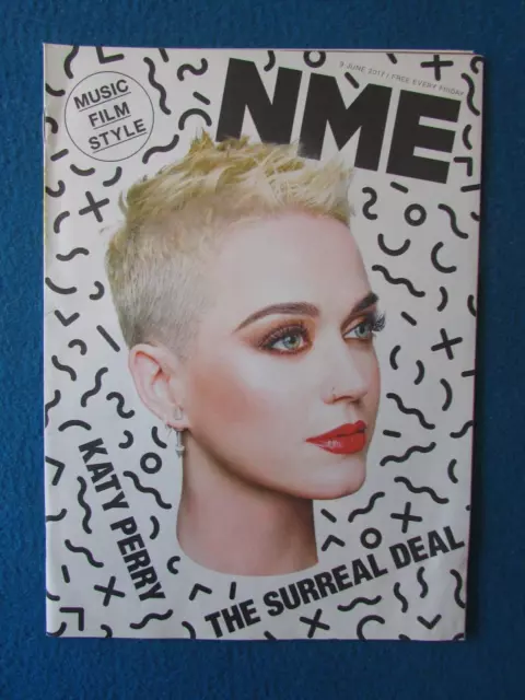 NME Magazine June 2017 KATY PERRY THE COURTEENERS NEW MUSICAL EXPRESS