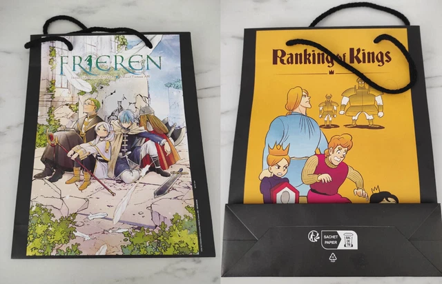 Tote Bag Officiel Frieren & Fern & Himmel - Promo France Manga, Coton 39.5x38cm, Neuf