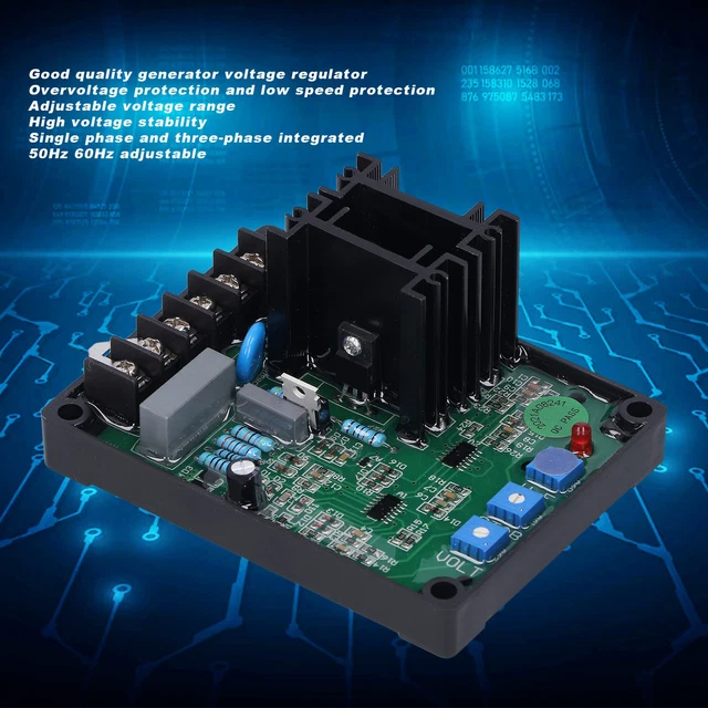 AUTOMATIC VOLTAGE REGULATOR Board Brushless Generator Excitation AVR