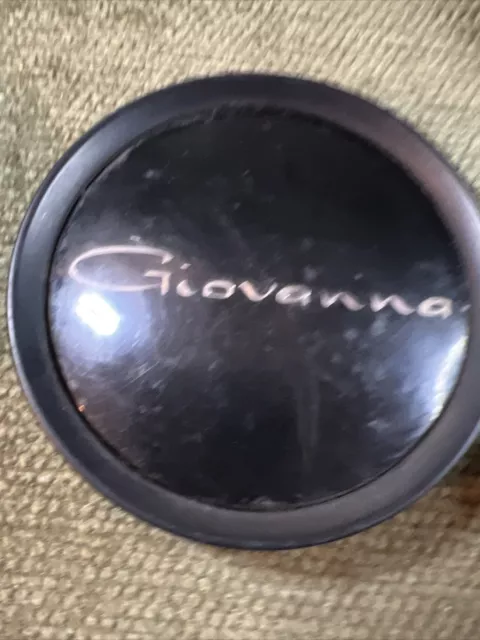 Giovanna Wheels Gloss Black Custom Wheel Center Cap # 998K75 / S1105-06-27 (1)
