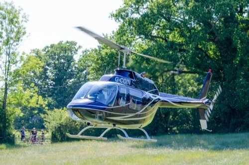 1/4 helicopter share / Bell 206 Jetranger - Very rare opportunity. South East..