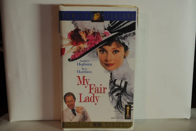 MY FAIR LADY Audrey Hepburn Family Movie VHS Video 2 86 PicClick UK my-fair-lady-audrey-hepburn-family-movie-vhs-video-2-86-picclick-uk