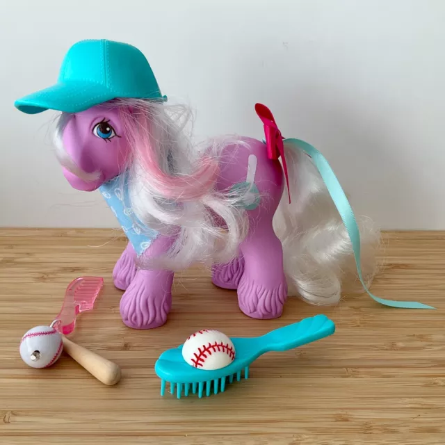 My Little Pony Slugger G1 Big Brother Vintage Hasbro 1987 Exc Cond Custom Accs