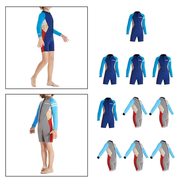 2.5mm Néoprène Combinaison Plongée Maillot De Bain Sunsuit Résistant À L'ea