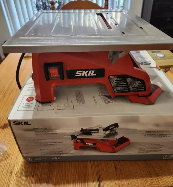 SKIL 3540-02 Wet Tile Saw- 7-inch LIGHTLY USED