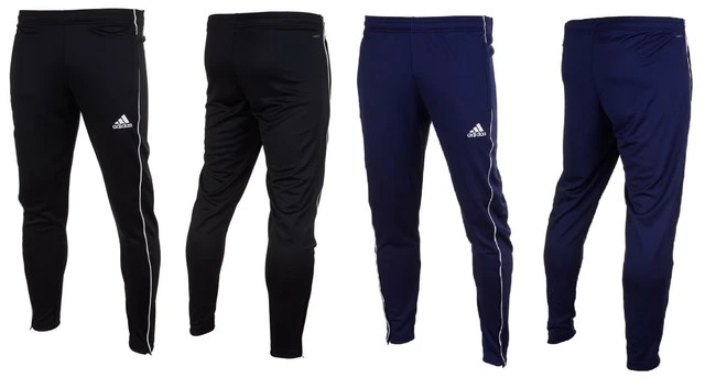 Adidas Boys Training Pants Junior Kids Core Tracksuit Bottoms Football Joggers