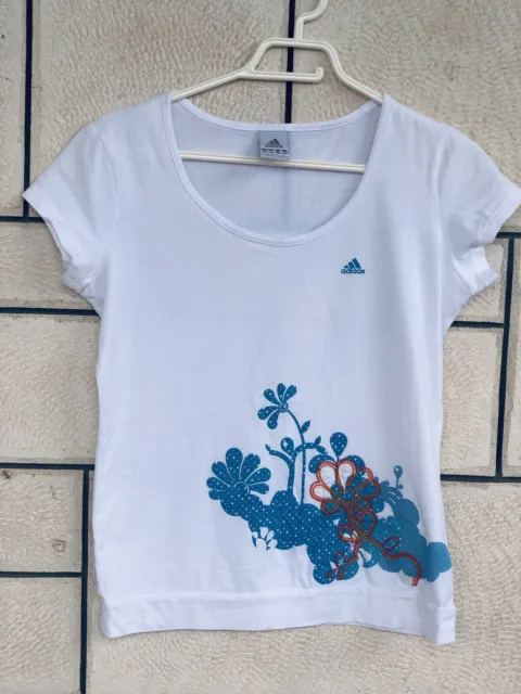 T-shirt Adidas Maglietta Donna Tg M Come Nuova Cotone
