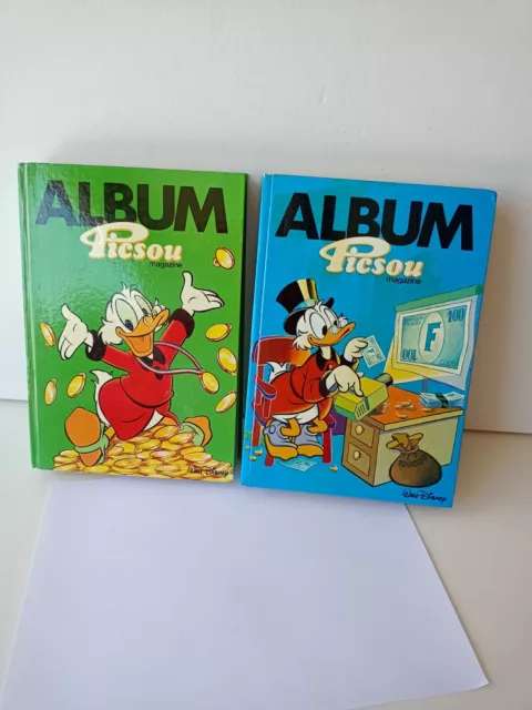 Lot De 2 Gros Albums Picsous Magazine Relies