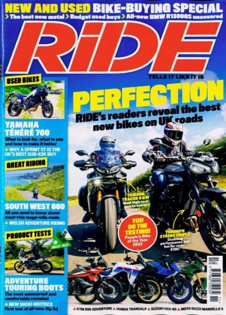 Ride Magazine -november 2023-s/r