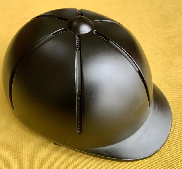 Reithelm FOUGANZA Soft Touch Black K-2C, 57-61 cm