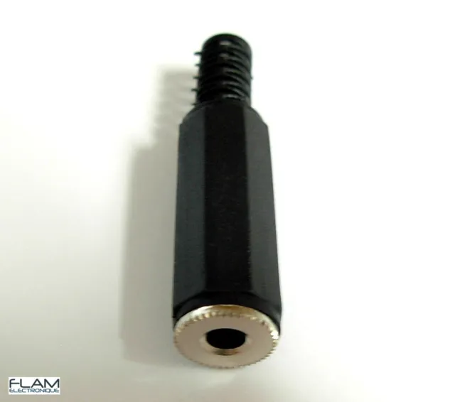 Connecteur prise Audio Stereo 3,5mm Jack à souder / female connector plug solder